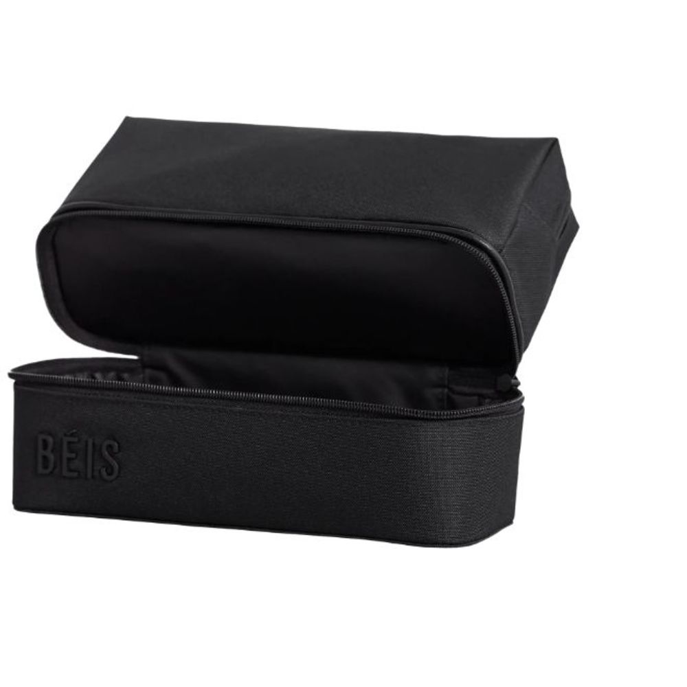 NWT BEIS The Cosmetic Organizer - Recycled Collection in BLACK - Picture 2 of 8
